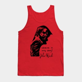 John Wick Desing Tank Top